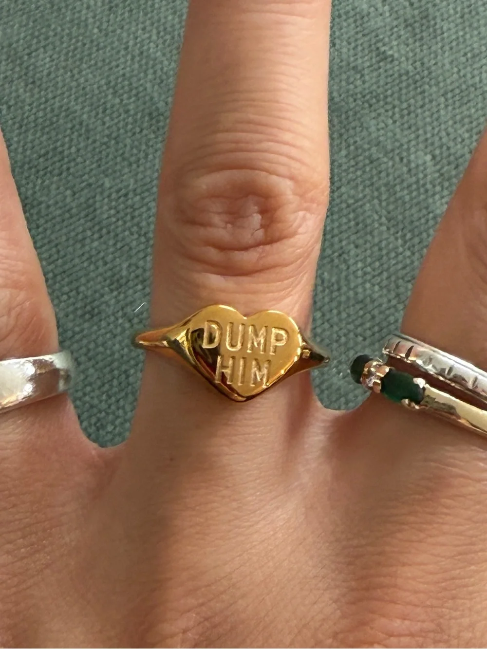 Mejuri gold heart